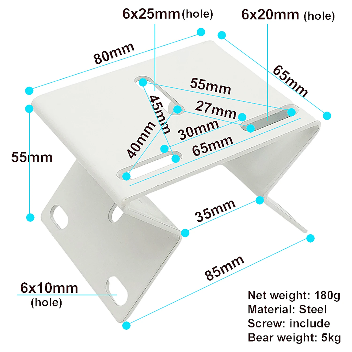 90 Graden Haakse Cctv Camera Stand Muurbeugel Houder Externe Muur Hoek Beugel Voor Security Surveillance Camera
