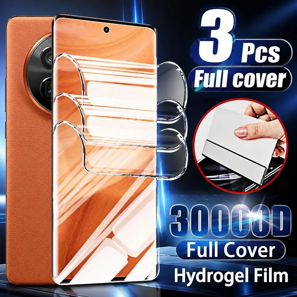 3PCS Hydrogel Film For Realme 6 6 Pro 7 7 Pro 7i 8 8i Soft Screen Protector For Realme 8 Pro 9 9 Pro 9i 9 pro+ 10 4G 10 Pro HD