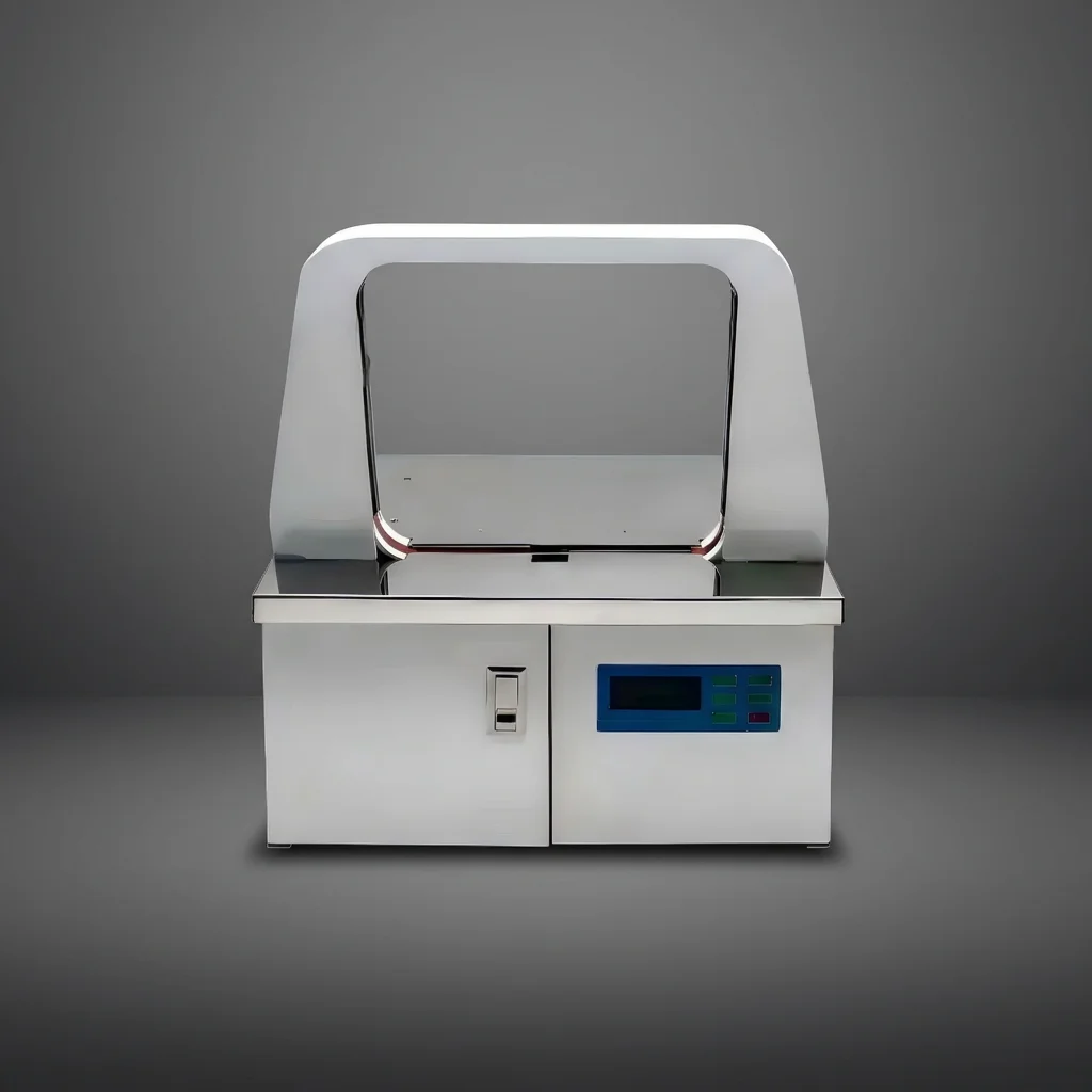 Small Currency Banknote 12mm Banding Machine/Automatic Currency Banknote Strapping Bundling Machine