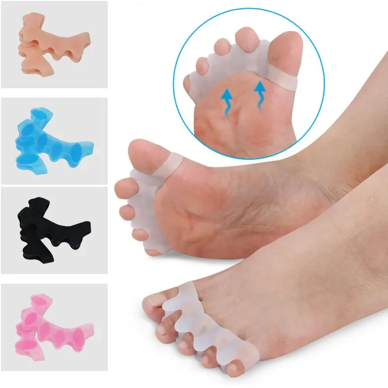 

Toe Straighteners Gel Toe Separators Correctors for Dancers Yogis Athletes Treatment Adjuster Feet Pads Stretchers Care Tools