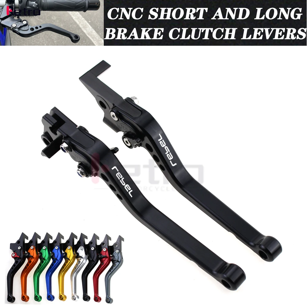 

For Honda CMX 500 CMX300 Rebel 2018 2017 Motorcycle Adjustable Handles Lever Long /Short Brake Clutch Levers