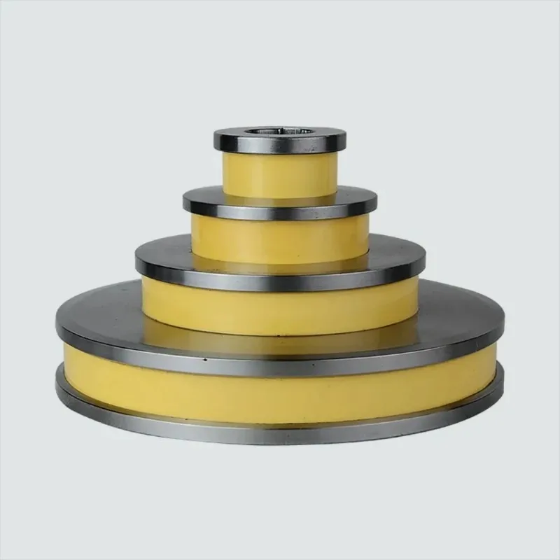 45 steel yellow zirconia assembles the cone pulley of the wire drawing machine