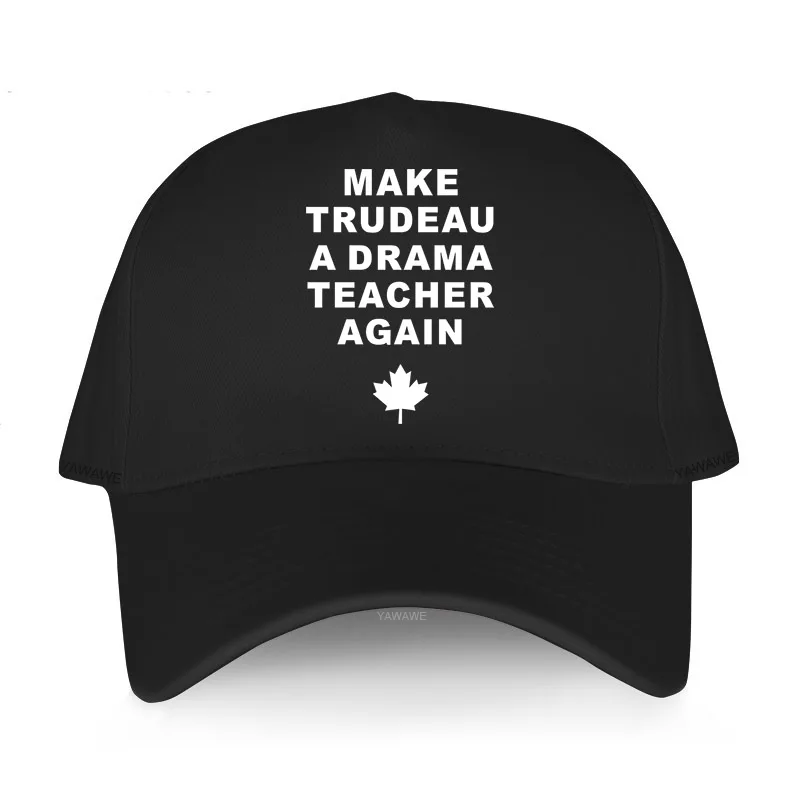 Men luxury brand cap outdoor sport bonnet Adjustable MAKE TRUDEAU A  DRAMA TEACHER AGAIN Adult hip-hop Baseball Caps casual hat