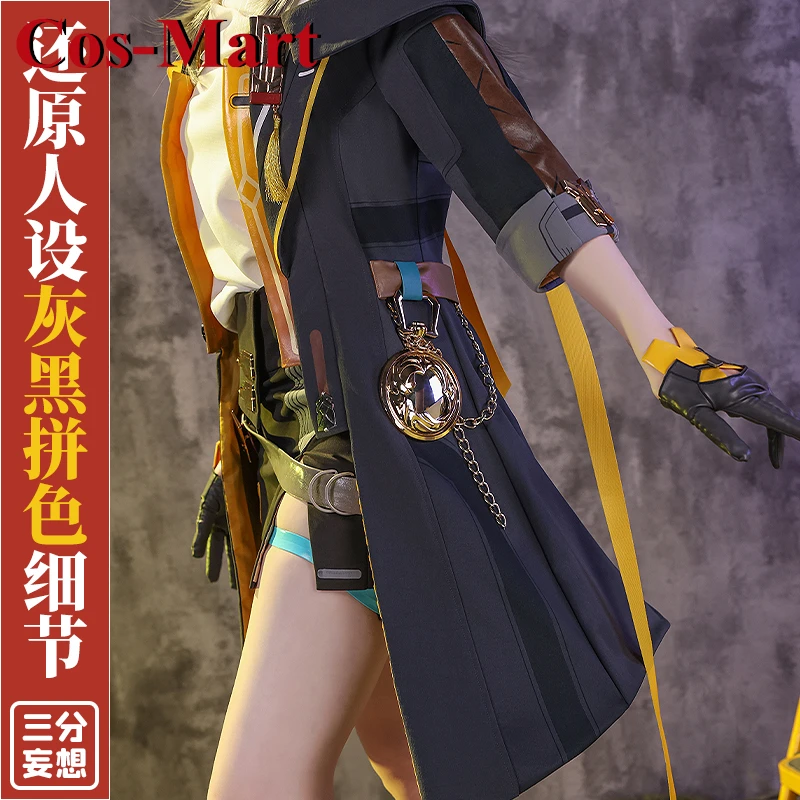 

Cos-Mart Game Honkai: Star Rail Trailblazer Stelle Косплей Костюм Элегантная великолепная боевая форма Одежда для ролевых игр