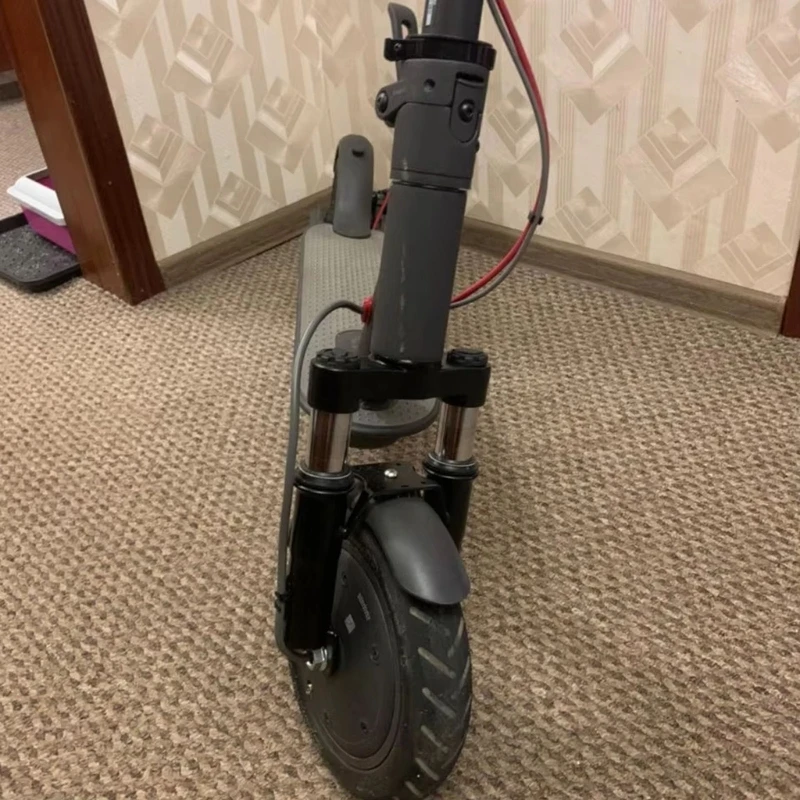 

Aluminum Alloy Front Suspension Shock absorbers Electric Scooter Front Fork Hydraulic Damping Easy to Install