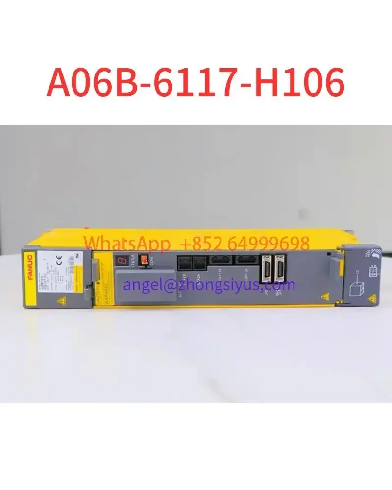 A06B-6117-H106 Used αiSV   Driver  Servo Amplifier tested ok