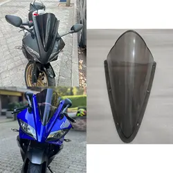 For Yamaha YZF-R125 2008 2009 2010 2011 12 -2015 2016 2017 2018 R125 Windshield Double Bubble Windscreen Screen Wind Deflectors