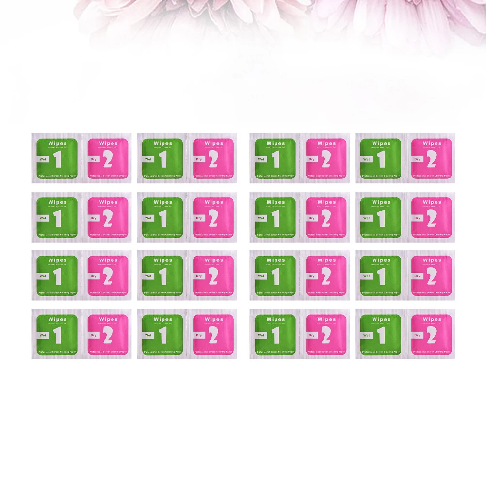 

200Pcs Screen Cleaning Cloth Wet for Smartphones Laptops Tablets Glasses Microfiber Phone Cleaning Cloth Set