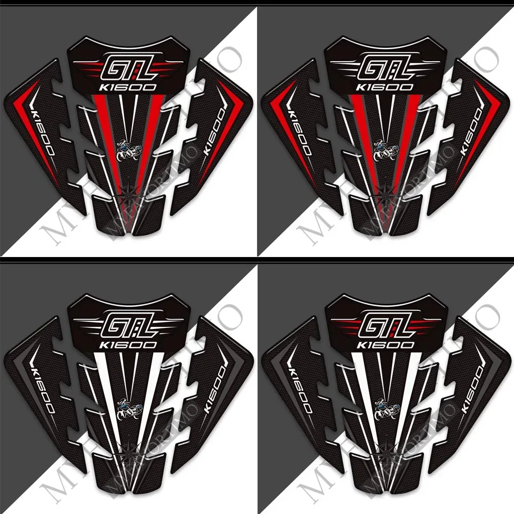 For BMW K 1600 GTL Grand America K1600 Side Panel Protector Fairing Emblem Tank Pad 3D Stickers Motorcycle Stickers