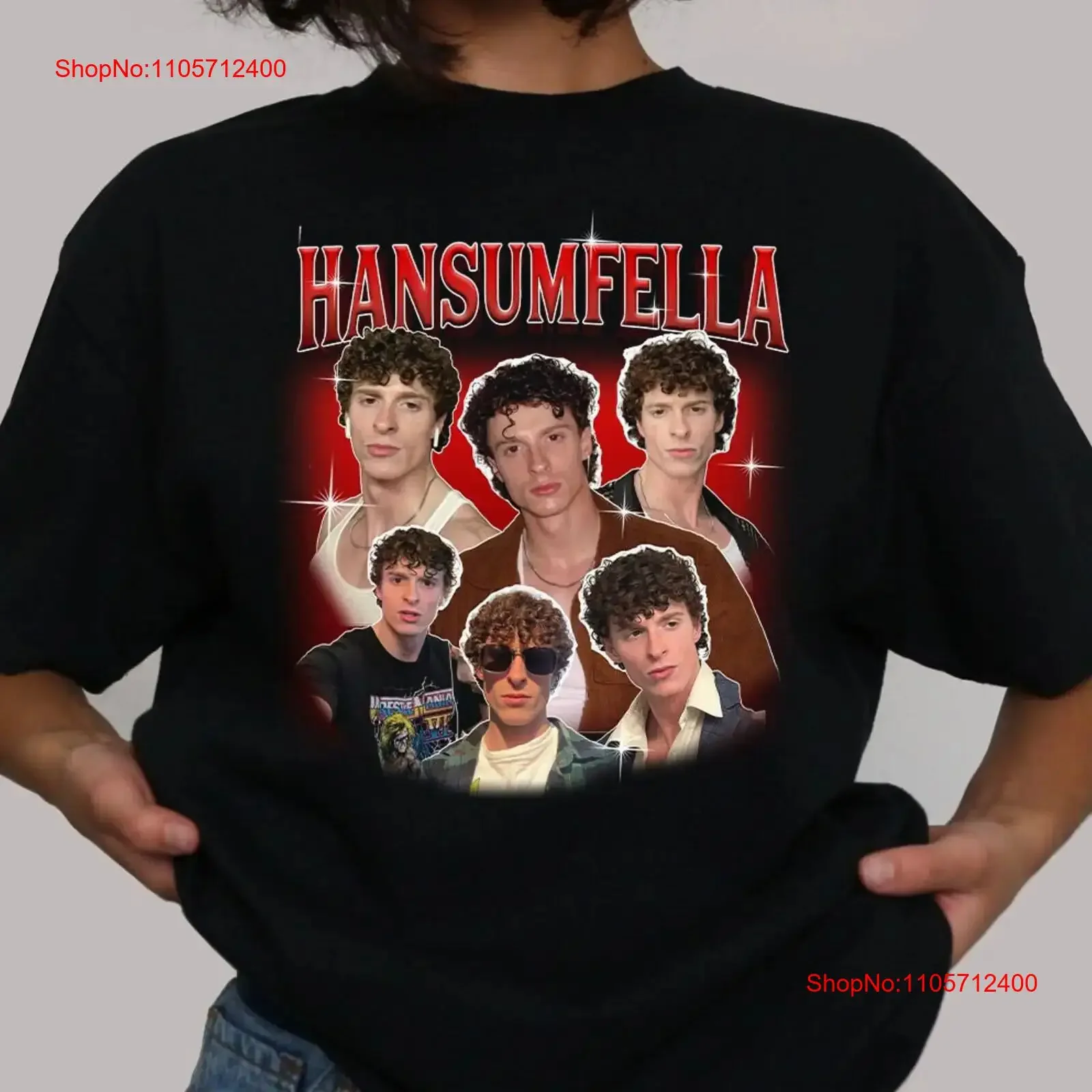 Hansumfella Band T shirt Tyler HandsomeFella Streamer Merch vintage Washed Unisex Stretched Breathable streetwear Stylish