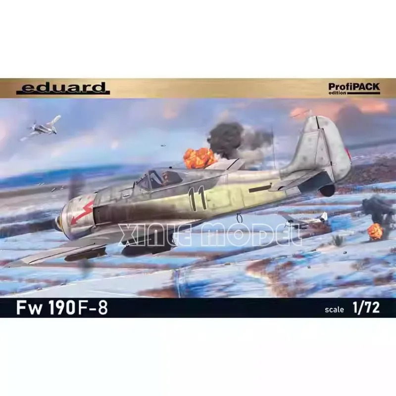 

Набор для сборки пластиковой модели самолета Eduard 70119 Fw 190F-8 1/72