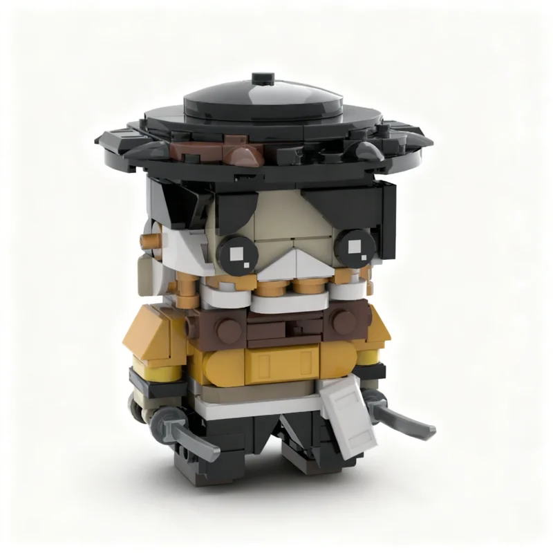 

244pcs MOC Atsu Brickheadz Games Model Building Blocks Construction Toy Christmas Gifts DIY Creative Idea Education Assemble