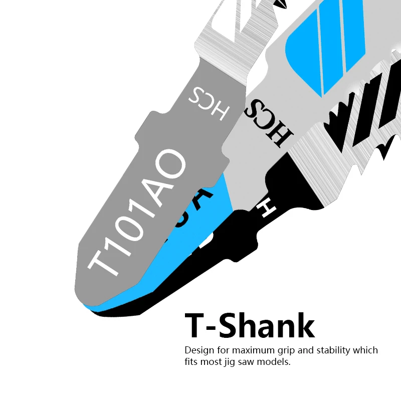XCAN, 48 шт., набор полотен для лобзика, высокоуглеродистая сталь, Т-образный хвостовик, быстрорежущие полотна для лобзика для резки дерева, пластика и металла