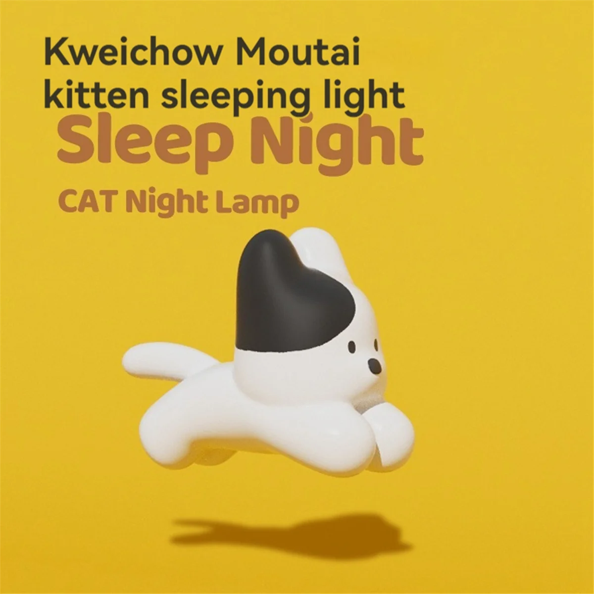 Veilleuse aste USB pour chaton, lumière de chevet pour chambre à coucher, cadeau d'anniversaire pour fille