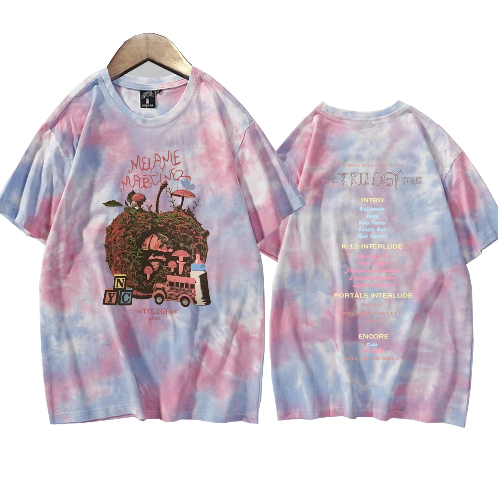 Melanie Martinez The Trilogy Tour 2024 Portals Album Melanie Martinez Cry Baby Tie Dye T-Shirt Unisex Shirt Fans Gift