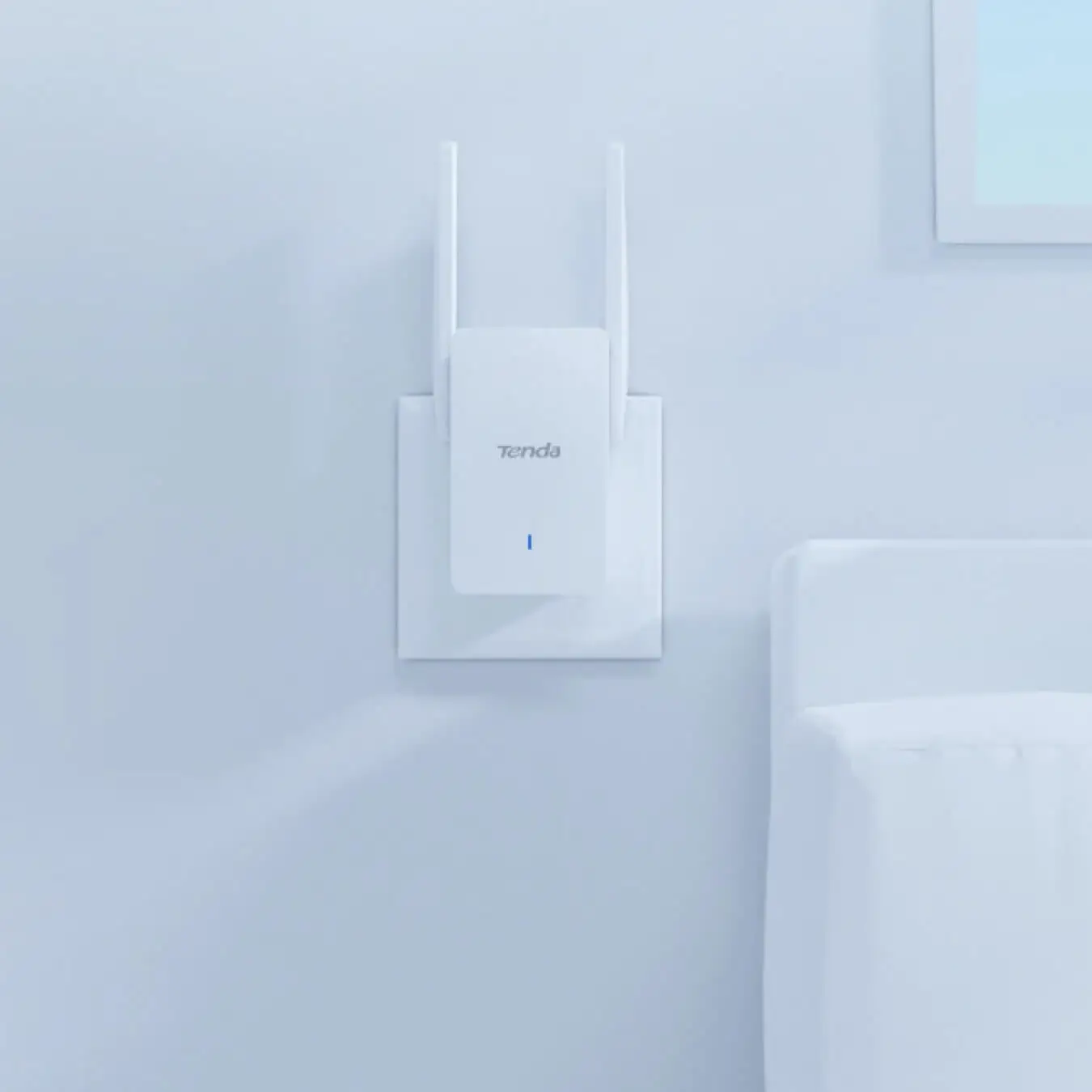 Tenda WiFi 6 Range Extender 2.4/5GHz AX1800 Dual Band Signal Expansion Booster Wireless Repeater No Dead Spots WPS Plug and Play