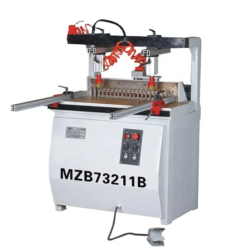 for ZK woodworking single row head multiple drilling wood linear boring machine with the best quality