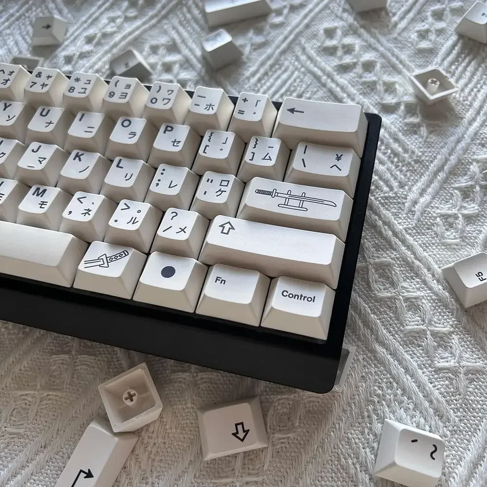 Keycap MA ارتفاع pbt التسامي Keycap 126 مفتاحًا