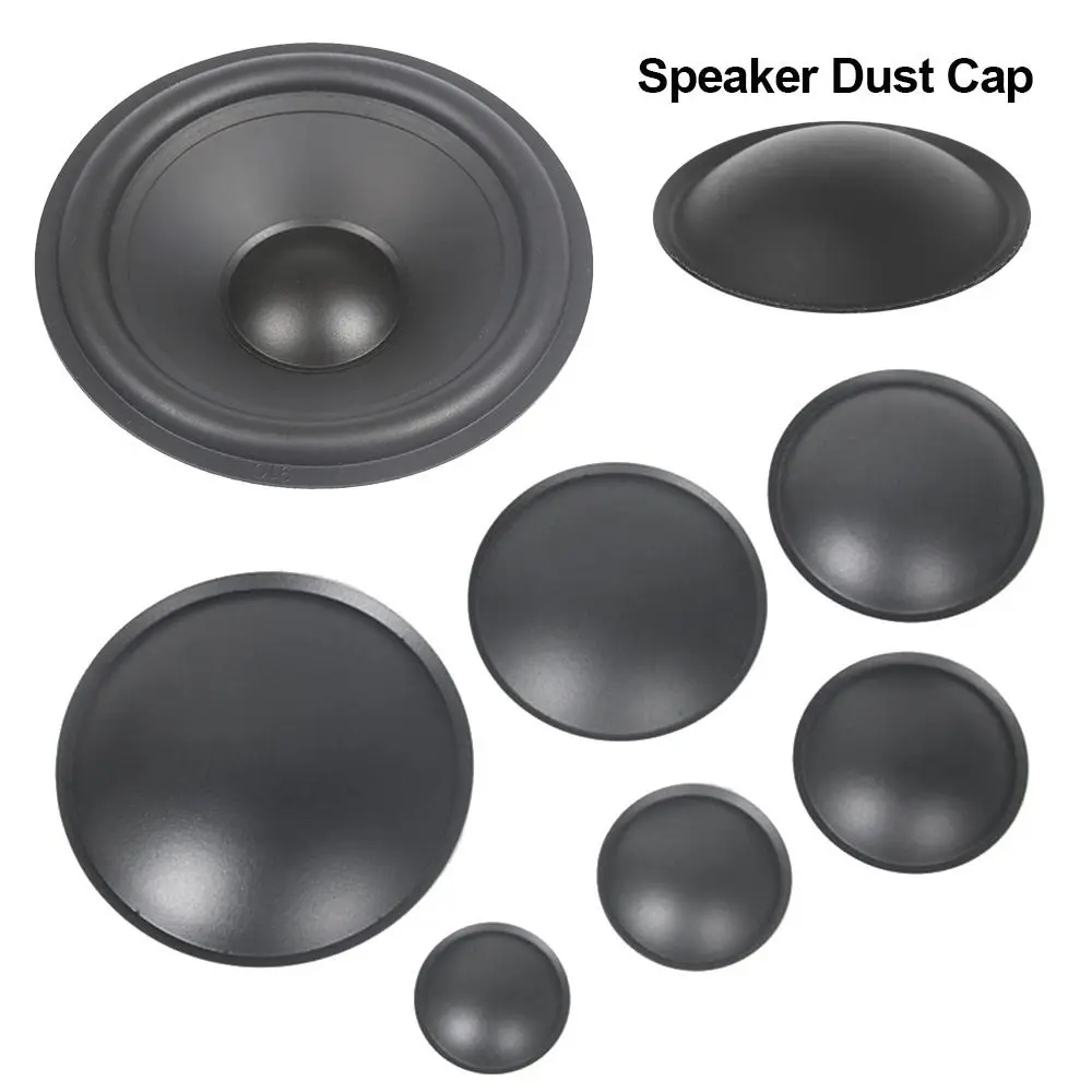 1 Peça Nova Tampa Protetora de Pó para Alto-falante 30-150mm, Cone Preto PP Fosco, Protetor de Woofer, Acessórios para Alto-falante