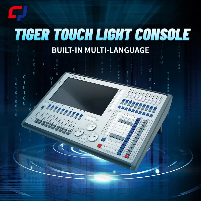 Tiger Touch Control Console stage DJ mixer Stage lighting show beam lights bar intelligent touch screen light controller DMX512