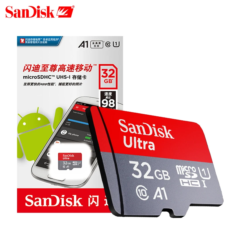 SanDisk memory card 1TB 32GB 64GB 128GB 150MB/s UHS-I TF SD card 256GB 512GB Class10 Ultra SDHC SDXC flash memory card PC Phone