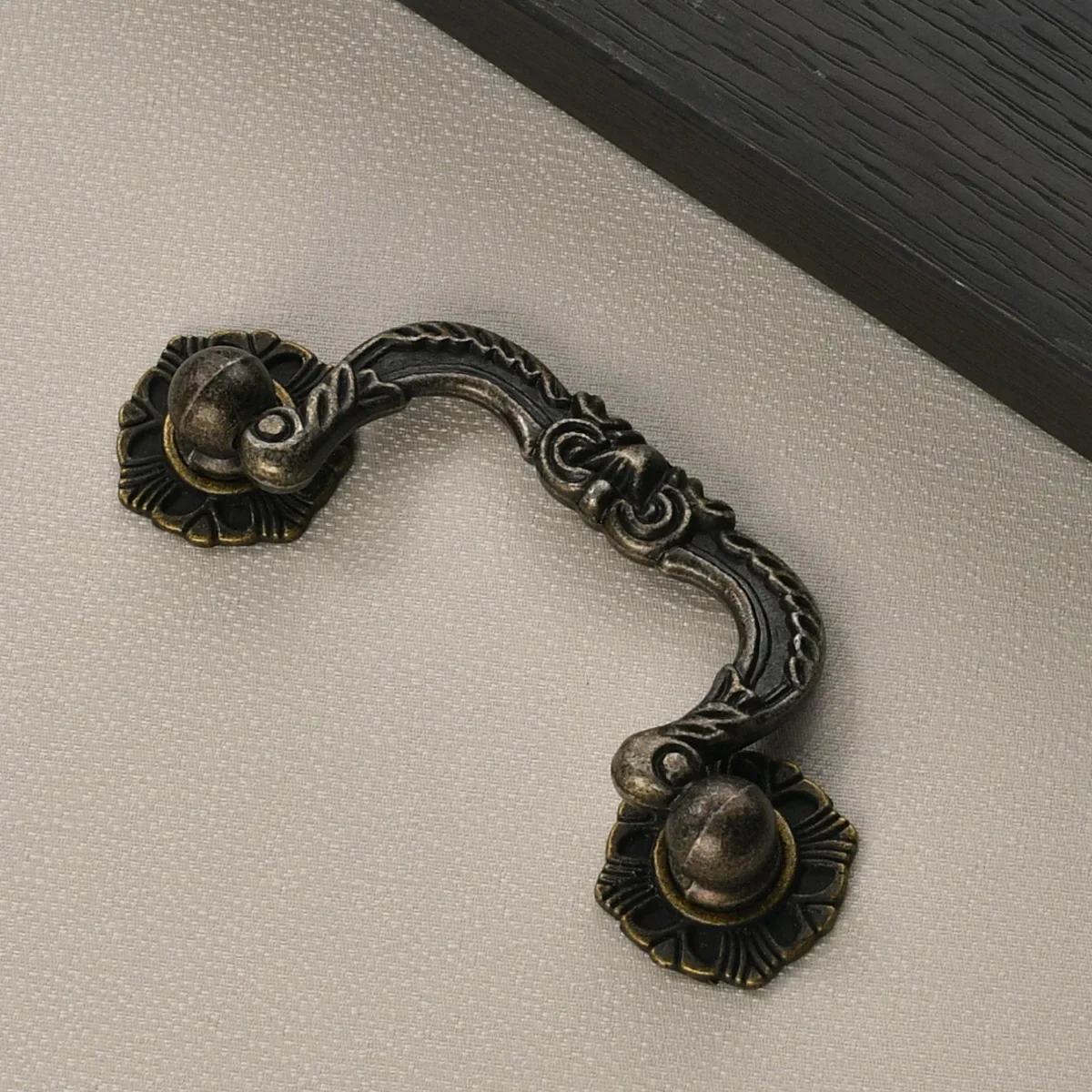 Cabinet antique box retro Chinese furniture packaging box drawer handle hole distance 65mm