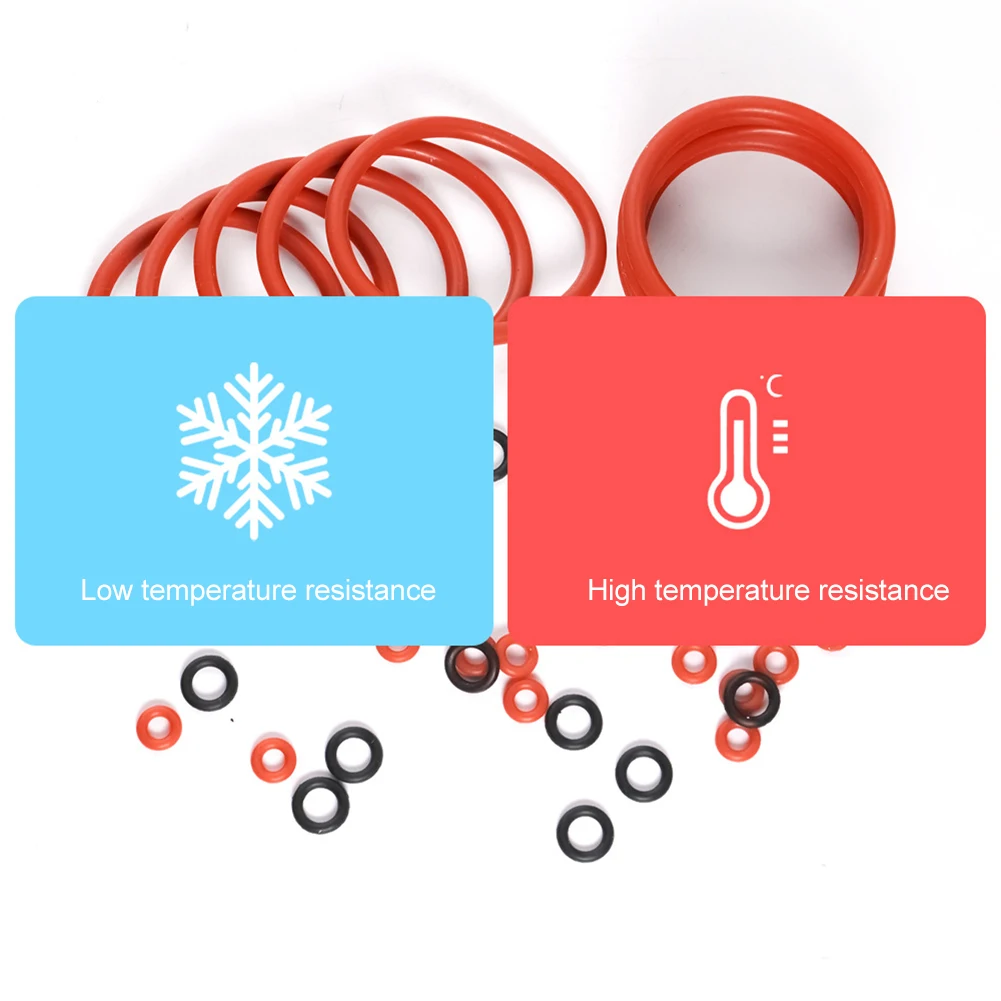 Afdichting Element O-Ring 10 Stuks Grote Rode O-Ringen 20 Stuks Kleine Rode O-Ringen Zwart (Klein) Rood (Klein) Voor Jura C-D-E-F-S-X-ENA-GIG