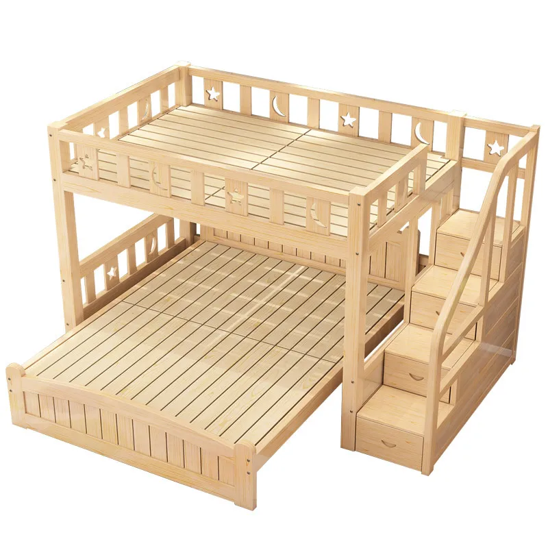 

High and low beds Mother and child Upper and lower Children's double-layer upper and lower Bunk beds