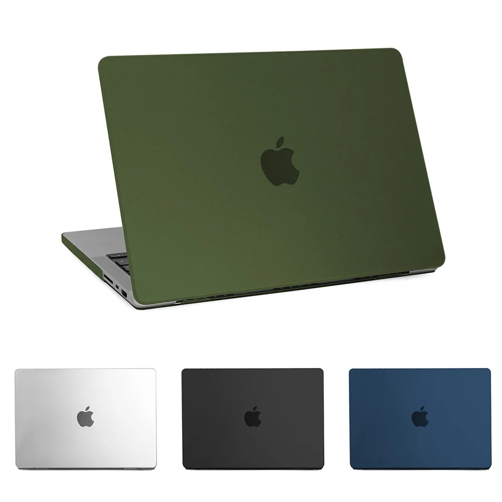 2024 New Ultra Thin Hard Shell Laptop Case For Macbook Pro 14 Case For Macbook Air 13 M1 M2 M3 Air 15.3 13.6 Cover Pro 13 Case