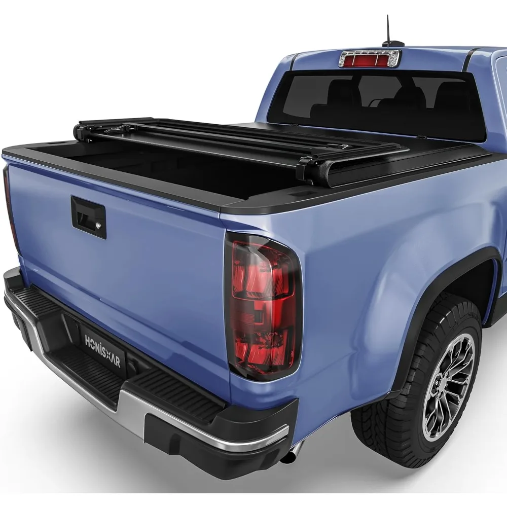 

Tri-fold Tonneau Cover for 2015-2025 Chevrolet Colorado/GMC Canyon, 5.2 Ft Fleetside Bed