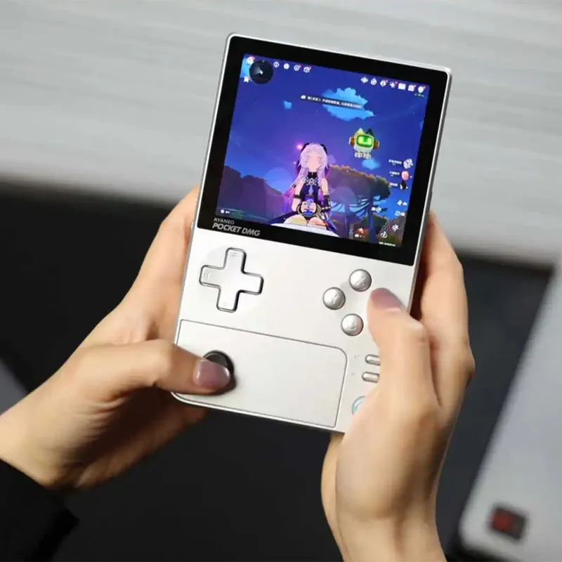 Retro Gaming Handheld For For Ayaneo Pocket Dmg G3x Gen2 Vertical Retro Gaming Console Hall Joystick 3.92