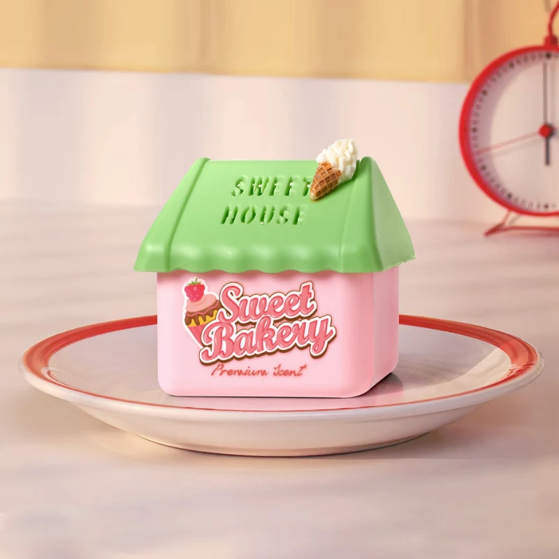 Милый мороженое, твердый аромат, насыщенный ванильный кофе, пищевой аромат, освежитель для ванной комнаты, туалета, дезодоратор, портативный автомобильный освежитель воздуха