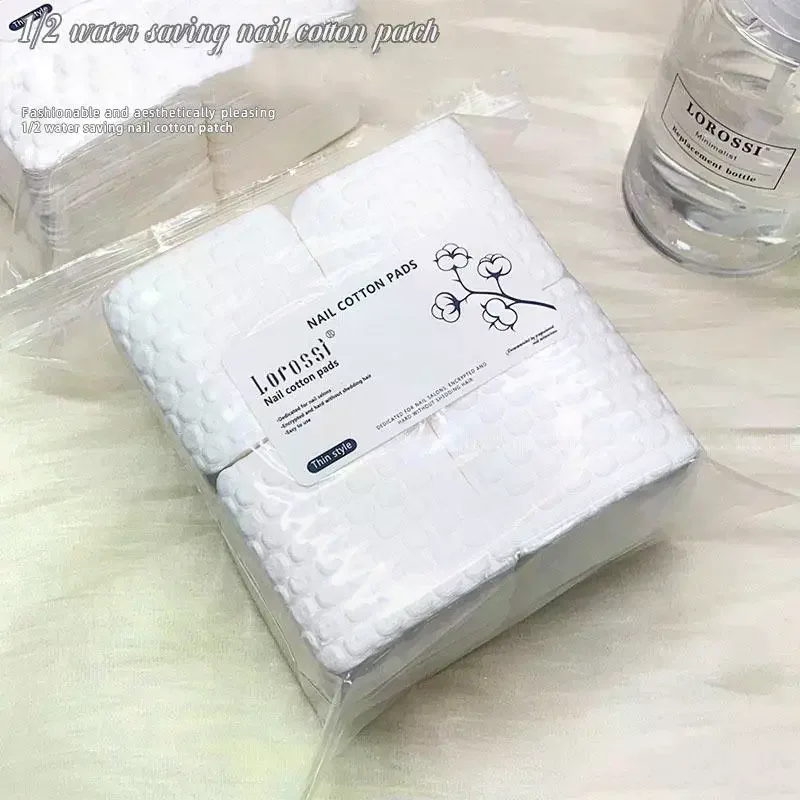 200/500 Pcs Nail Cotton Pad Polish Remover Gel Clean Manicure Napkins Lint-Free Wipes Cotton Cleaner Paper Pads Varnish Tool view 2