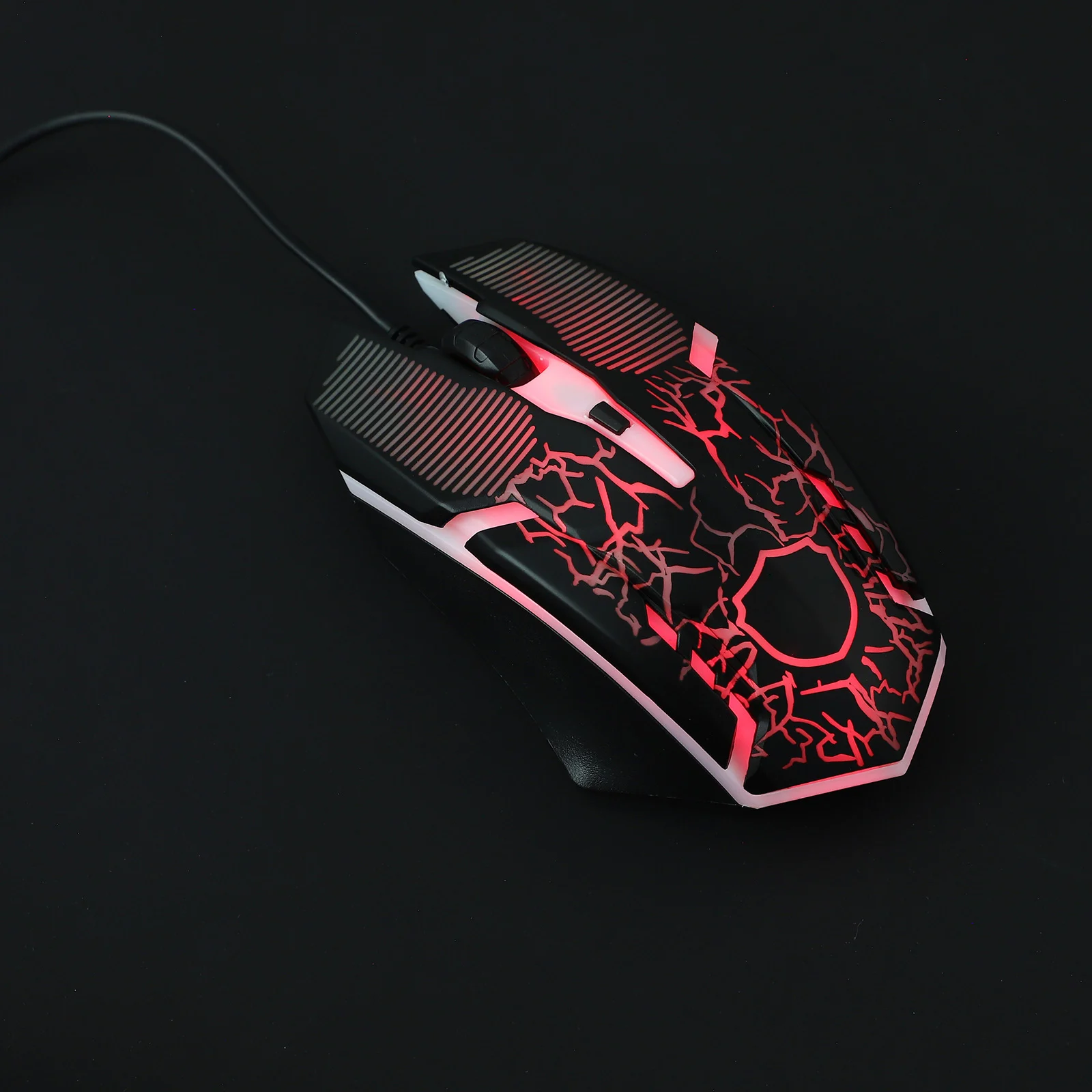 

Backlit Keyboard and Mouse Set Comfy Wired Gaming Keys USB Comfortable Mechanical