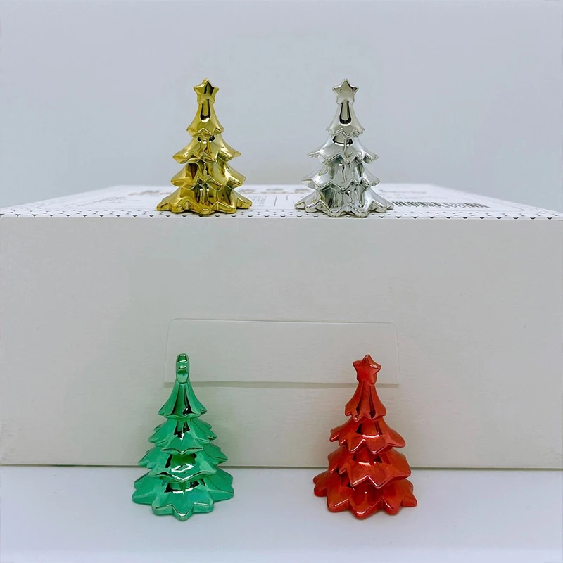 Weihnachtsbaum Ornament Keramik Tasse Deckel Griff Dekoration Weihnachten Mini Desktop Ornamente