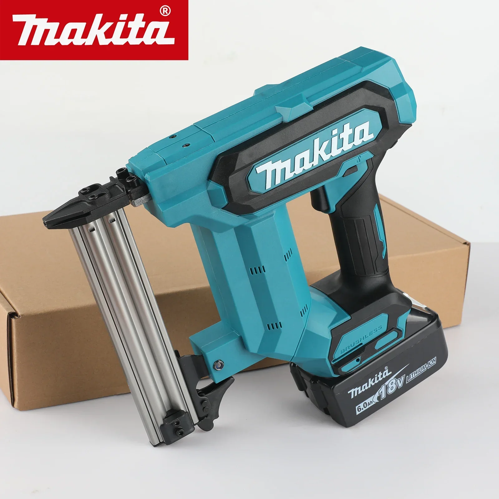 F30 Straight Nails Staple Gun,18V Cordless Electric Impact Nail Gun,Riveting Gun,Carpentry Tools For Makita 18v Battery Pins