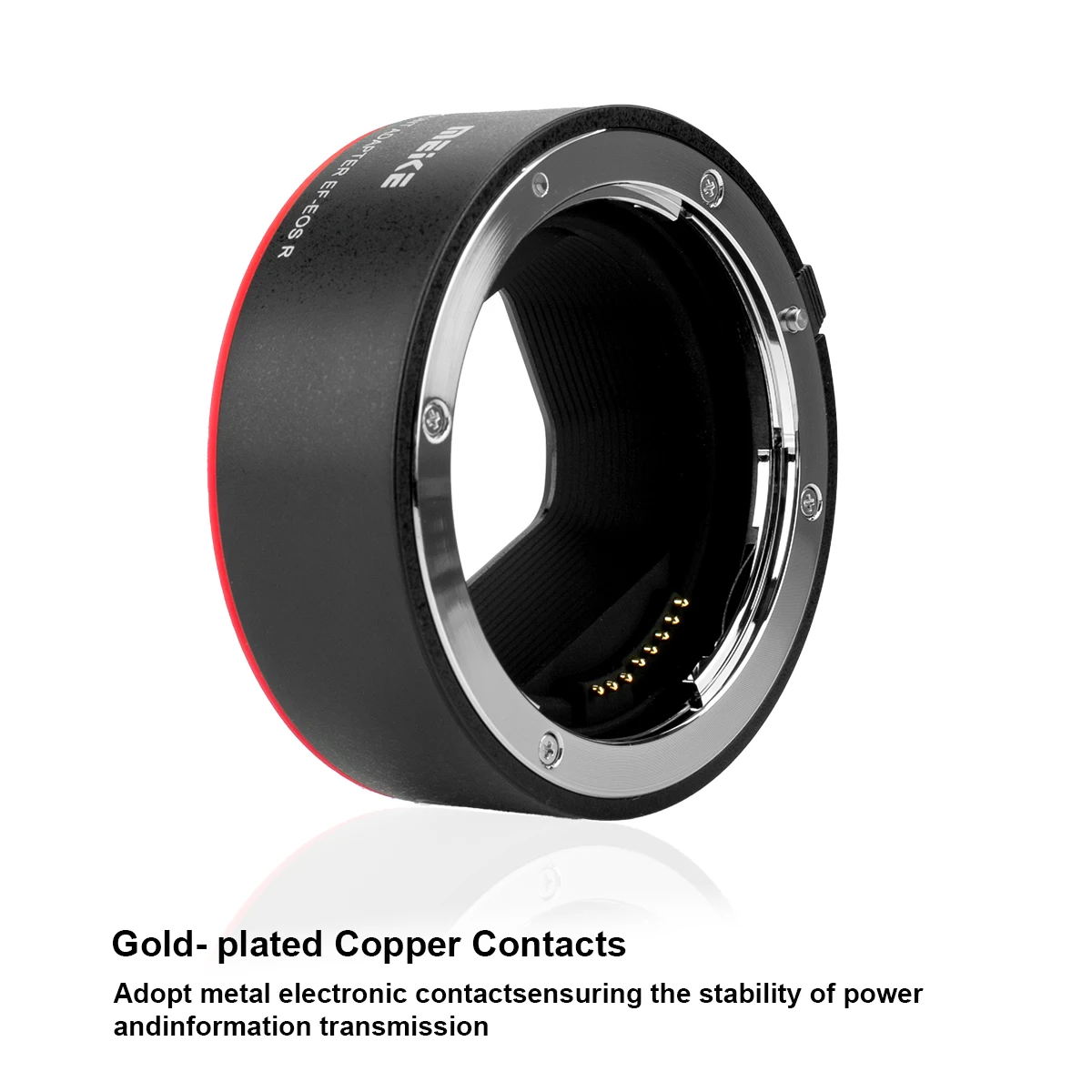 Meike Metal Lens Adapter EF-EOSR Auto-Focus Mount Converter for Canon EF Lens to EOS-R EOS-RP R5 R6 and RED Komodo Cameras