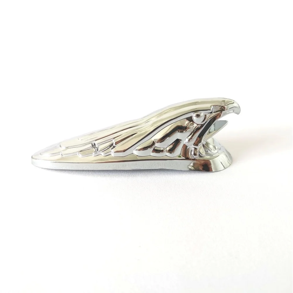 Chrome Front Fender Mudguard with FOR EAGLE Head Design Compatible with Most Motorcycle and Electric Bike Models