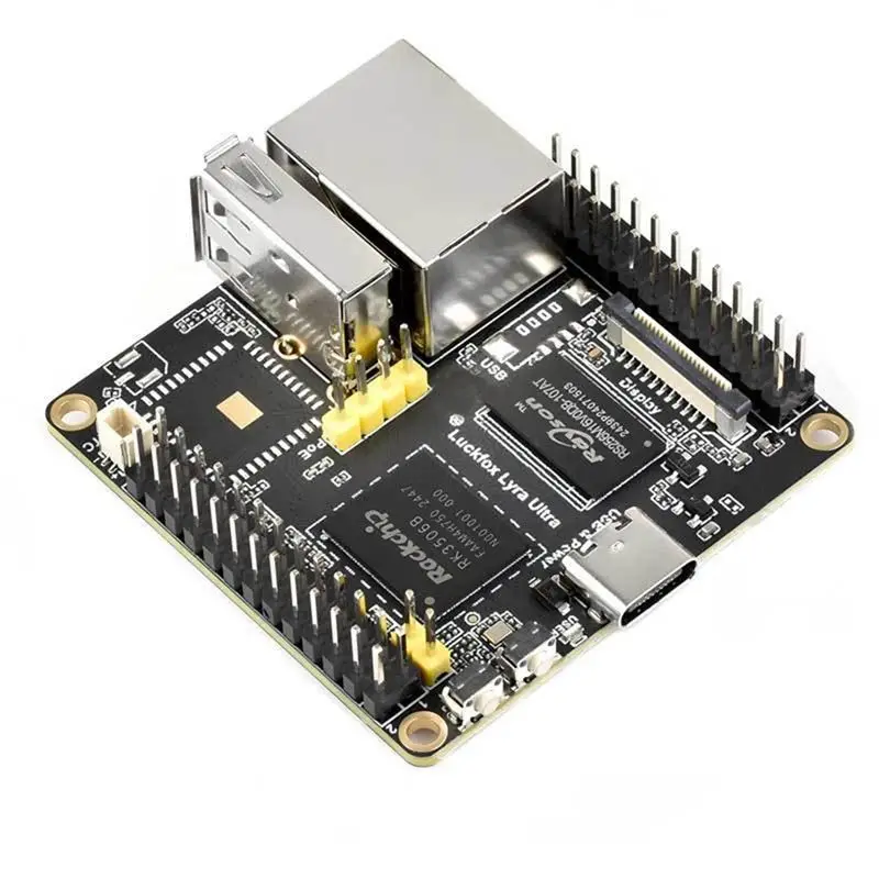 

Высокопроизводительный модуль Lyra Ultra RK3506B, 8 ГБ EMMC, с аудио- и видеовходами, без Wi-Fi 6 и PoE