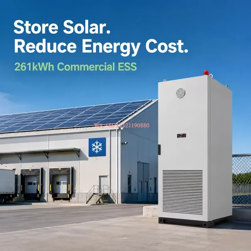 WMWMNU for 125kW 261kWh Liquid Cooling Peak Shaving Commercial Battery Storage Cabinet for Agricultural Farm and Factory EMS