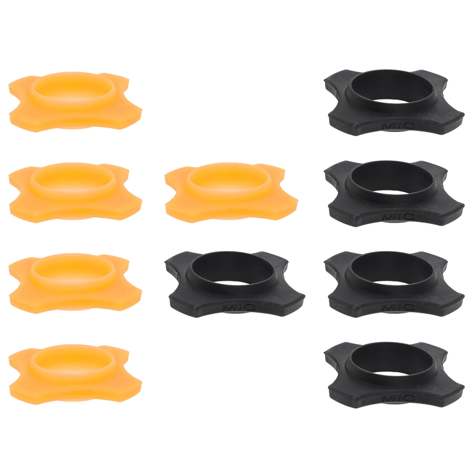 

10 pcs Microphone Anti-Roll Rings Rubber Non-Slip Protection For Handheld Mic Shockproof Skidproof Circle Ktv Party Stage Use