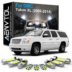 AENVTOL Canbus LED Indoor Lights For GMC Yukon XL 2000-2007 2008 2009 2010 2011 2012 2013 2014 Map Dome Trunk License Plate Lamp