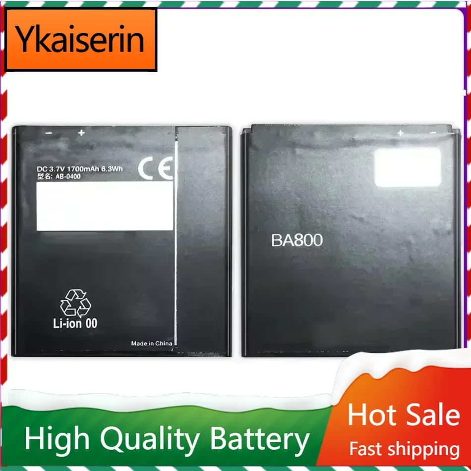 BA800  Phone Battery For Sony Xperia S LT26i Arc HD,Nozomi,SO-02D / Xperia V LT25i 1700mAh Cell