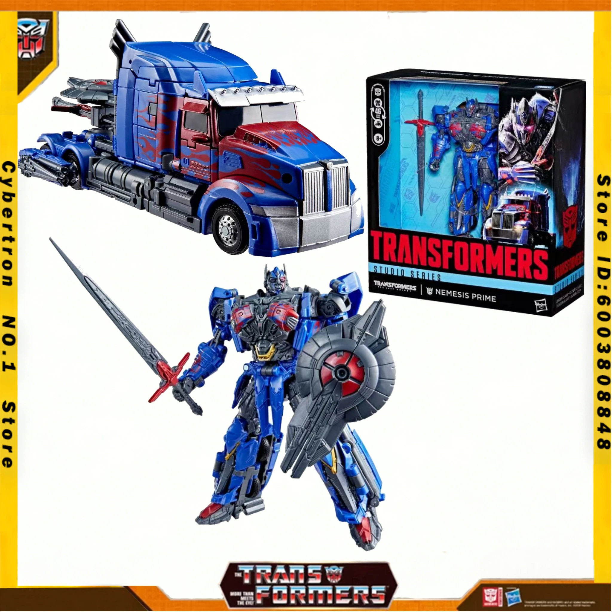 Transformer Toys Anime Deformation Robots Studio Series Leader Class Nemesis Prime (The Last Knight)  Action Figures Model G1905