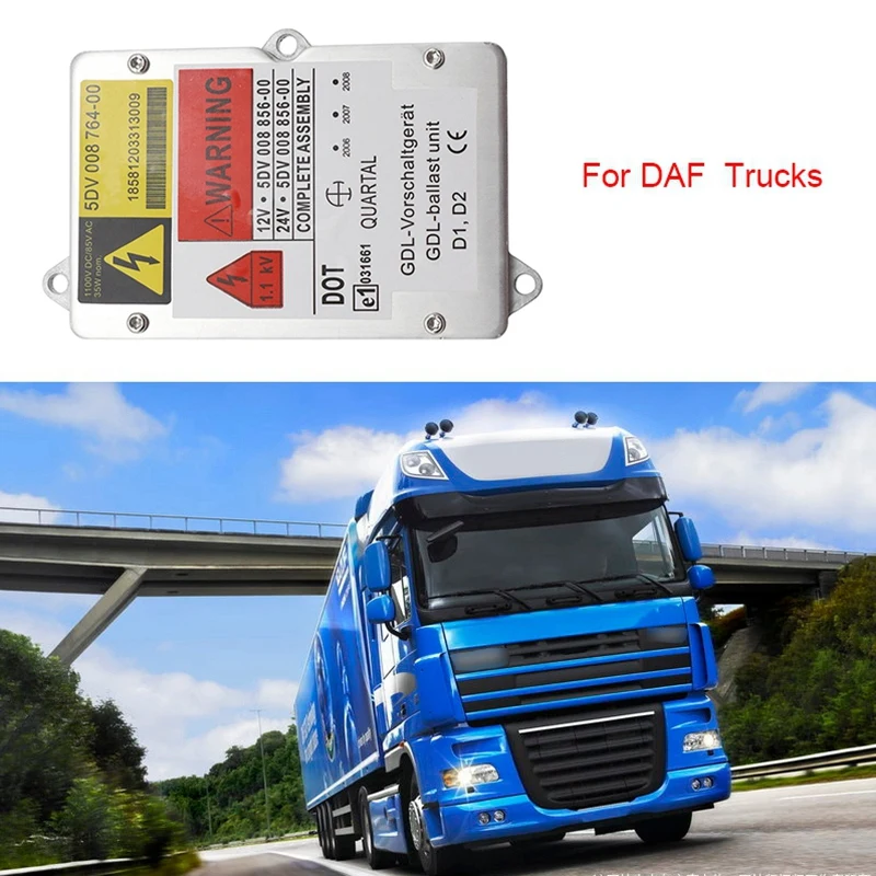 

Ксеноновый балласт 5DV008856-00 5DV008764-00 24 В для фар DAF XF95 XF105 для больших транспортных средств