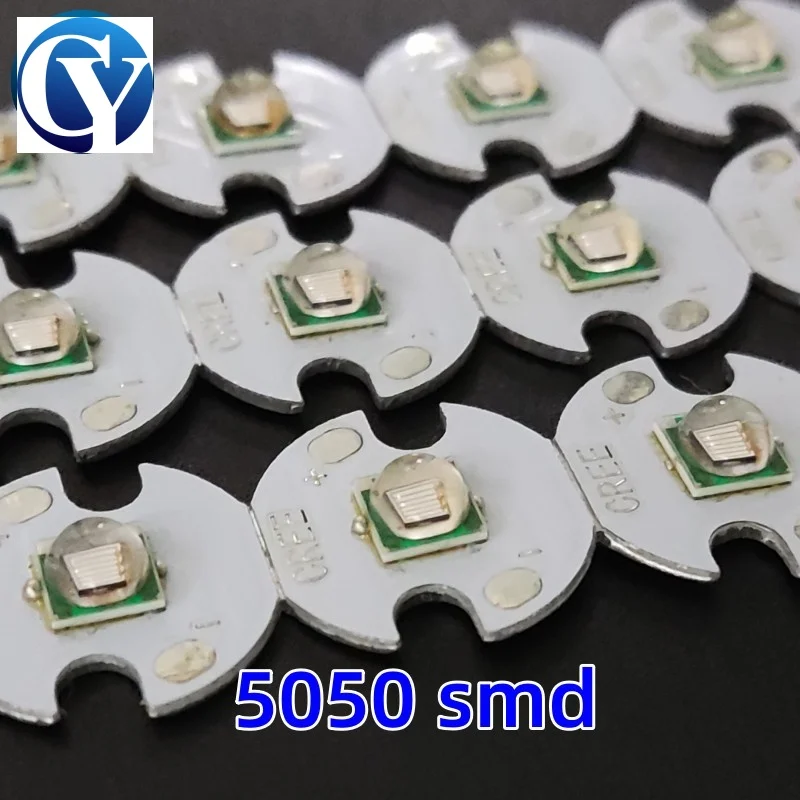 1 Stuks T6 5050 395nm 10W Uv Led Chip Keramische Lamp Kralen Voor Het Vangen Van Schorpioenen En Vissen Uv Groene Olie Uitharding