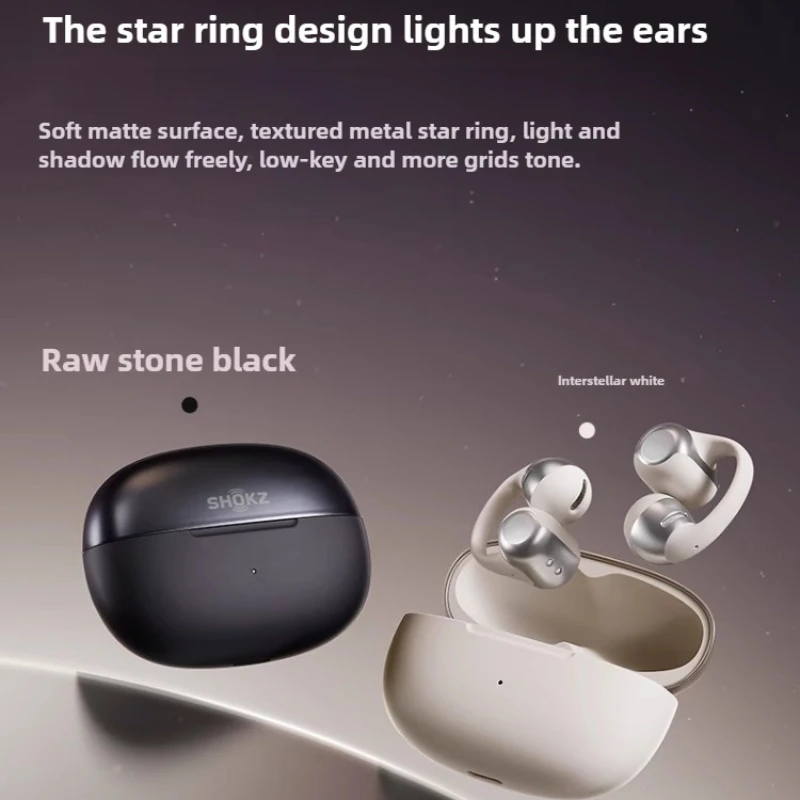 Shokz OpenDots ONE E310 سماعات لاسلكية مشبك الأذن Dolby sound الترا طويل الاستعداد مفتوح بلوتوث 5.4 سماعات الموسيقى الرياضية جديد