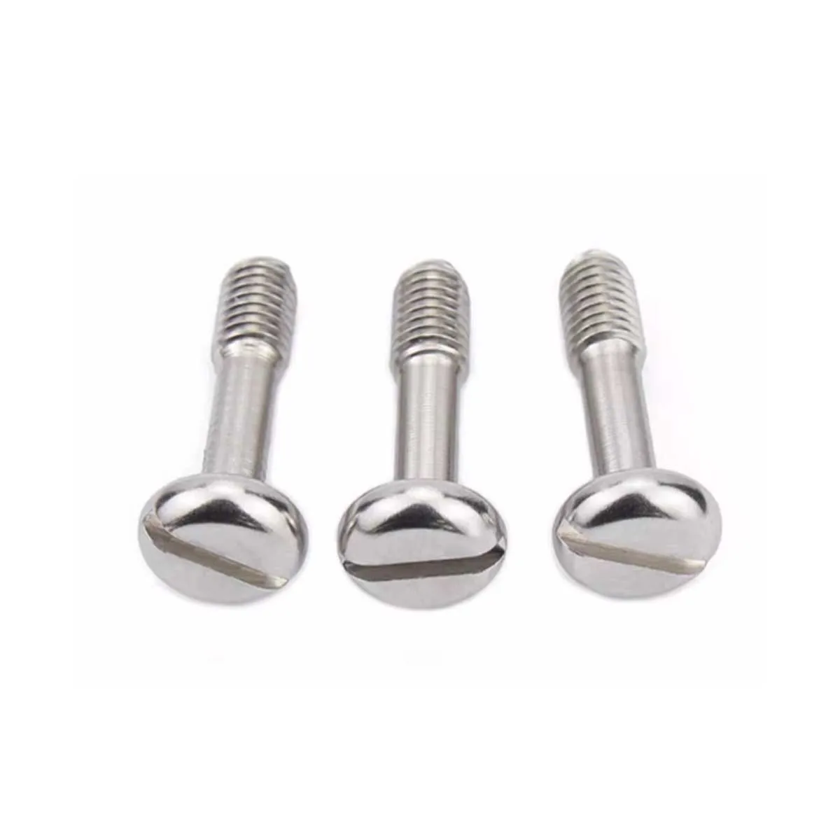 304 Stainless Steel Pan Head Slotted Screw Gb837 Hand Tightened Non Loosening Bolt M2.5M3M4M5M6M8