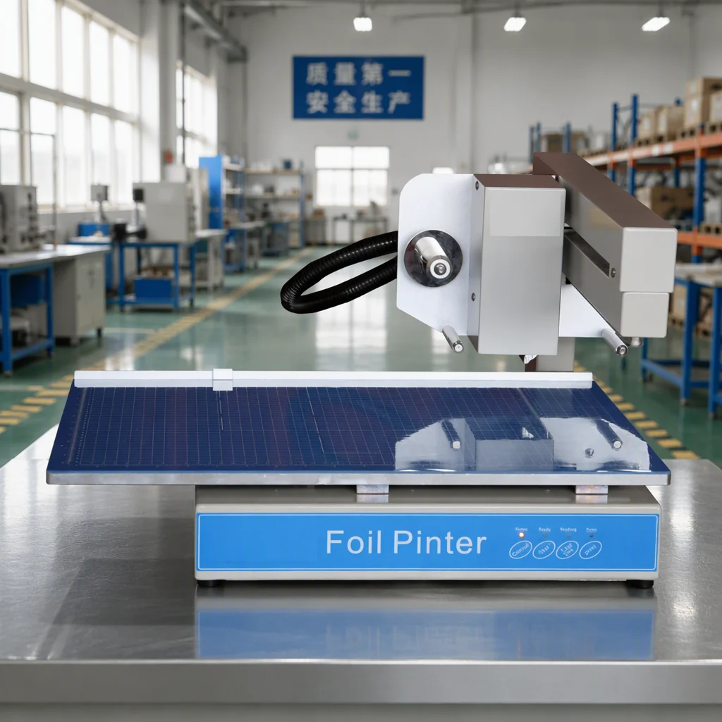 LY Digital Flatbed Cold Foil Stamping Machine 500B Print Size 250x300MM Color Business Card Leather Film Printing Equipment