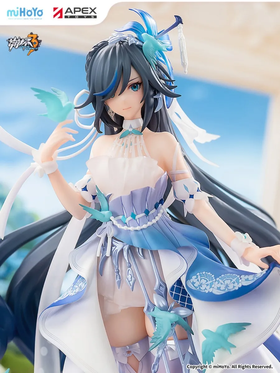 Original Apextoys Honkai Impact 3rd Fu Hua Cerulean Court Pvc Action Figure Model Doll Toys Decoration Model Birthday Gift